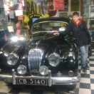 Visiting the Morgan Factory with Paulo